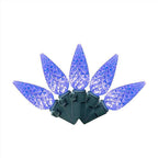 Celebrations - 11-04015A - Classic LED C6 Blue 100 CT String Christmas Lights 24.75 Ft.