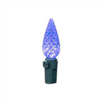 Celebrations - 11-04015A - Classic LED C6 Blue 100 CT String Christmas Lights 24.75 Ft.