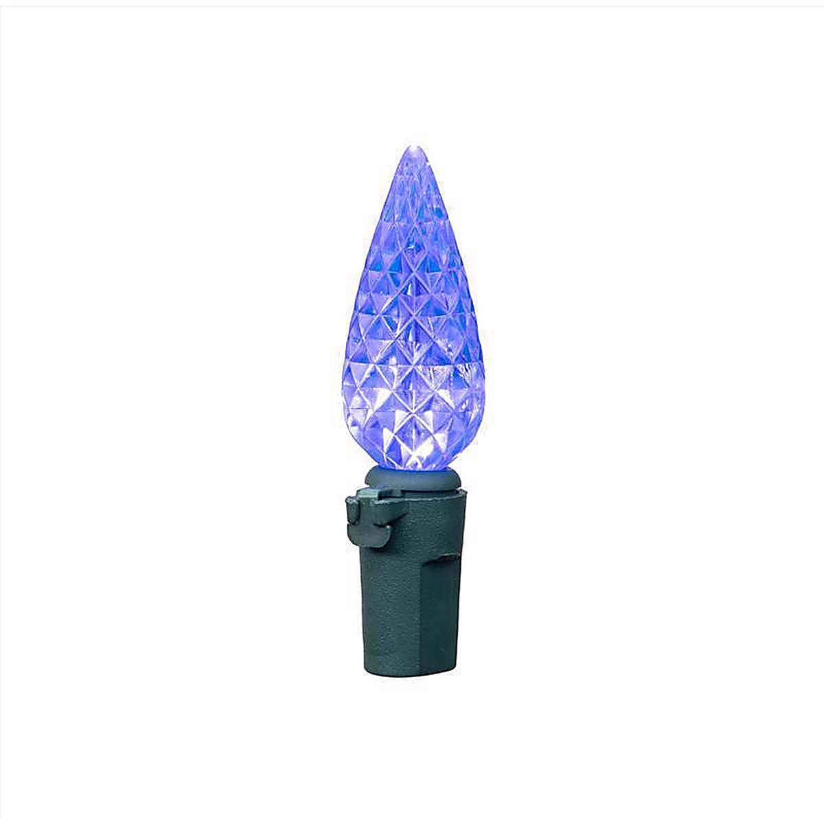 Celebrations - 11-04015A - Classic LED C6 Blue 100 CT String Christmas Lights 24.75 Ft.