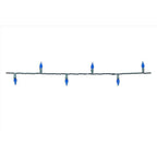 Celebrations - 11-04015A - Classic LED C6 Blue 100 CT String Christmas Lights 24.75 Ft.