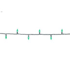 Celebrations - 11-04016A - Classic LED C6 Green 100 CT String Christmas Lights 24.75 Ft.