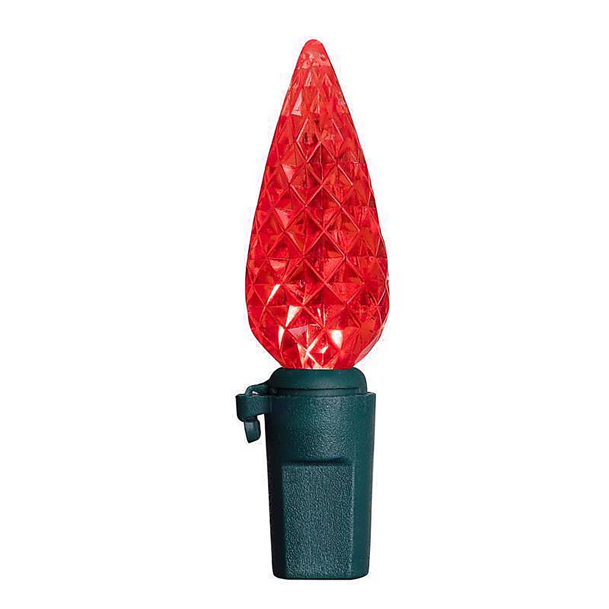 Celebrations - 11-04018A - Classic LED C6 Red 100 CT String Christmas Lights 24.75 Ft.