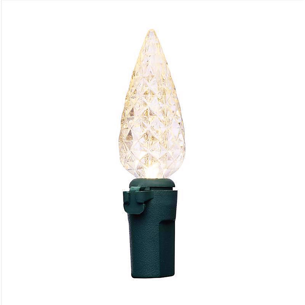 Celebrations - 11-04022A - Classic LED C6 Warm White 300 CT String Christmas Lights 74.5 Ft.