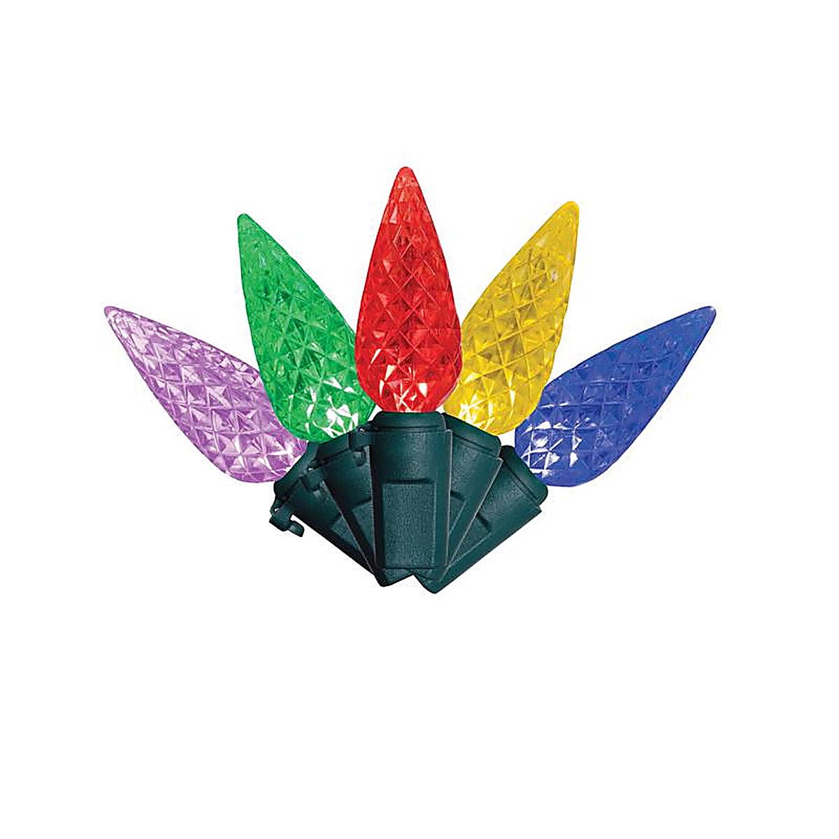 Celebrations - 11-04024A - Classic LED C6 Multicolored 300 CT String Christmas Lights 74.5 Ft.