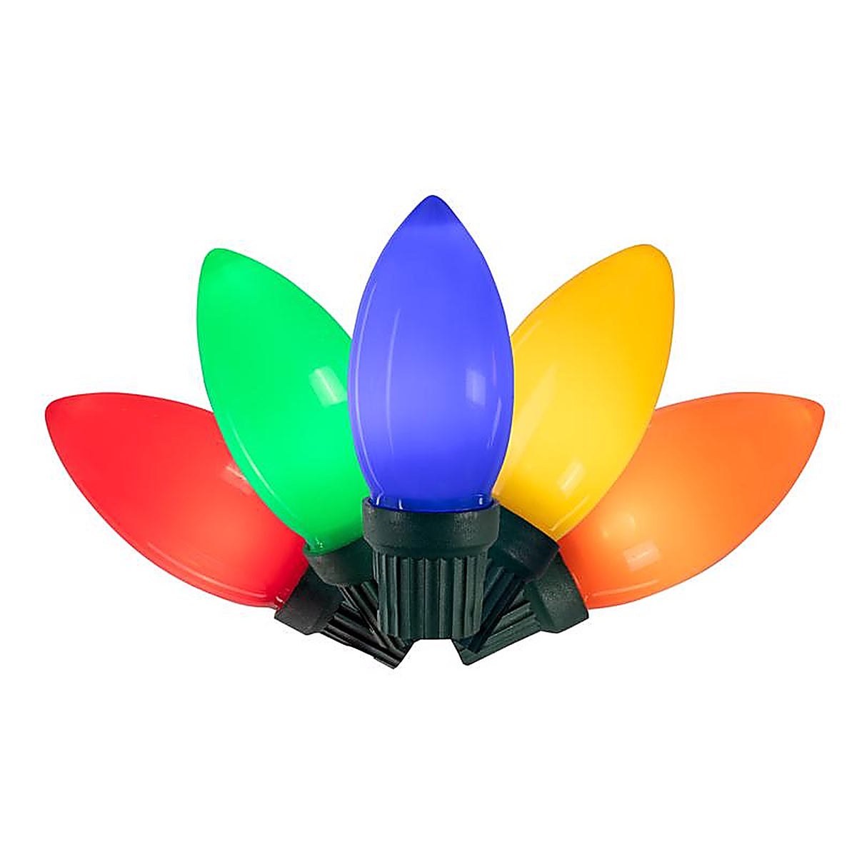 Celebrations - 11-06018A - Classic LED C9 Multicolored 25 CT String Christmas Lights 16 Ft.