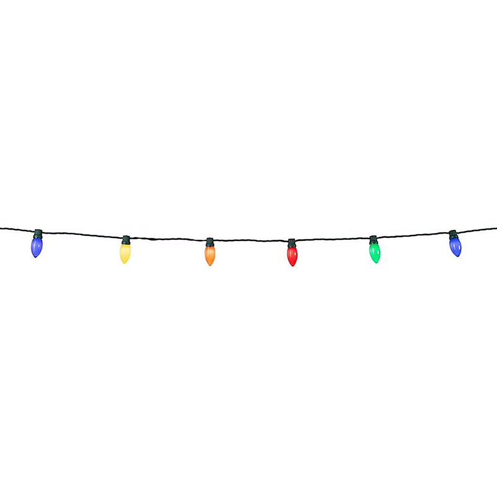 Celebrations - 11-06018A - Classic LED C9 Multicolored 25 CT String Christmas Lights 16 Ft.