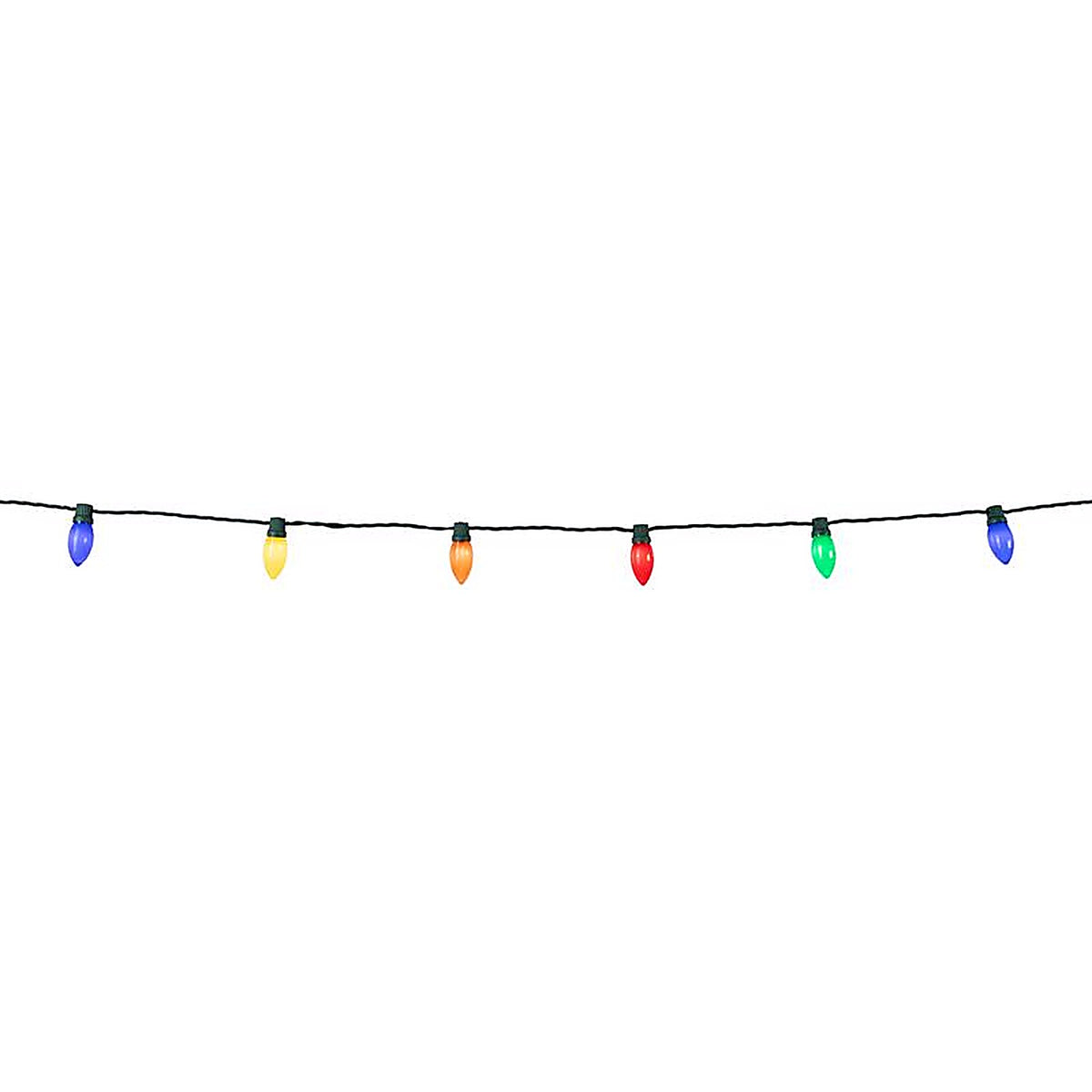 Celebrations - 11-06018A - Classic LED C9 Multicolored 25 CT String Christmas Lights 16 Ft.