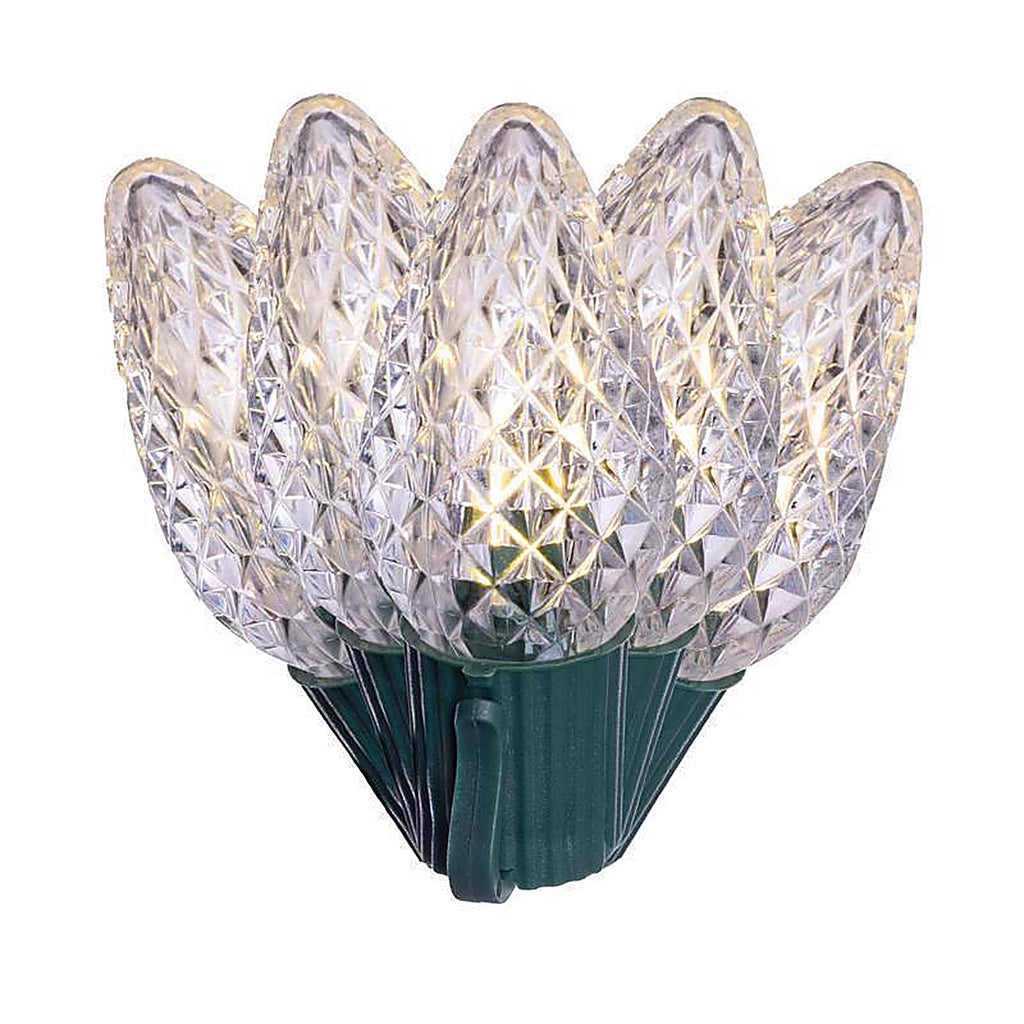 Celebrations - 11-06019A - Classic LED C9 Warm White 75 CT String Christmas Lights 49 Ft.