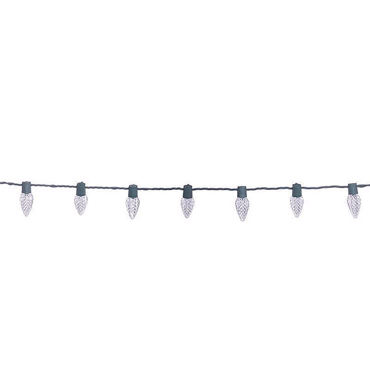 Celebrations - 11-06020A - Classic LED C9 Pure White 75 CT String Christmas Lights 49 Ft.