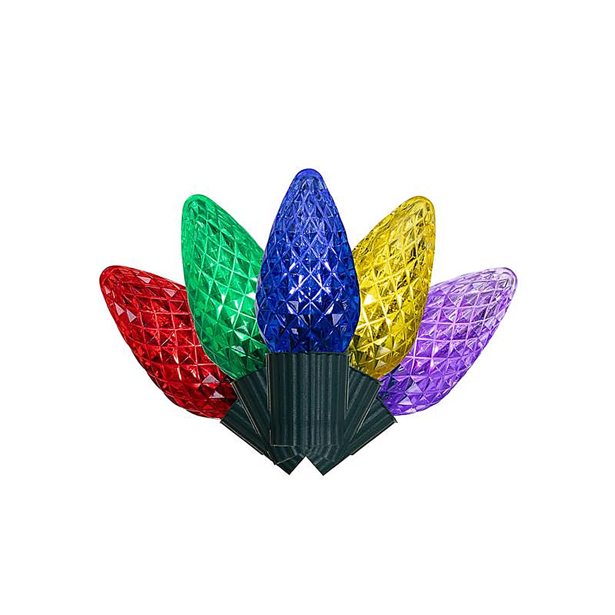 Celebrations - 11-06021A - Classic LED C9 Multicolored 75 CT String Christmas Lights 49 Ft.