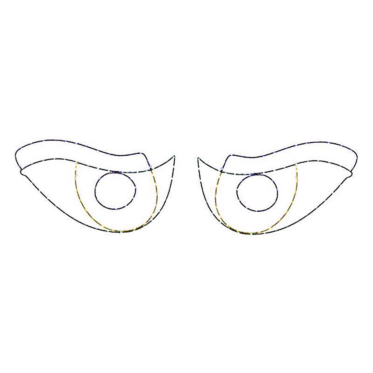 Celebrations - 14-03039A - Halloween LED Prelit Scary Eyes Window Silhouette Halloween Decor