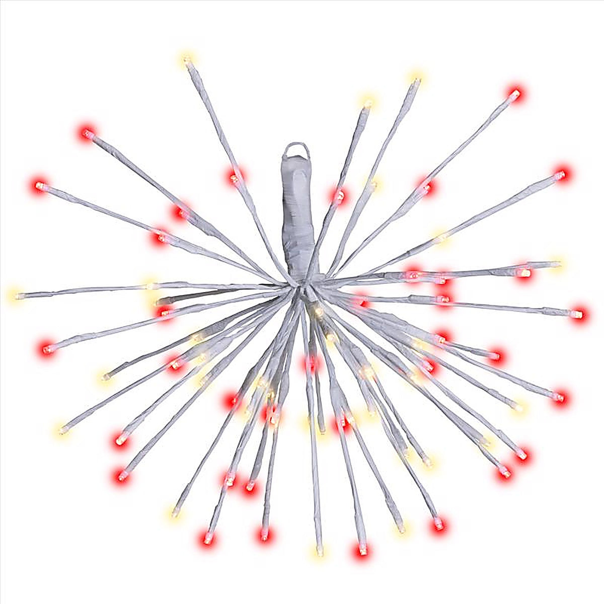 Celebrations - 23-04059A - LED Red/White 3 In1 Starlight Burst Deluxe 16 In. Hanging Decor