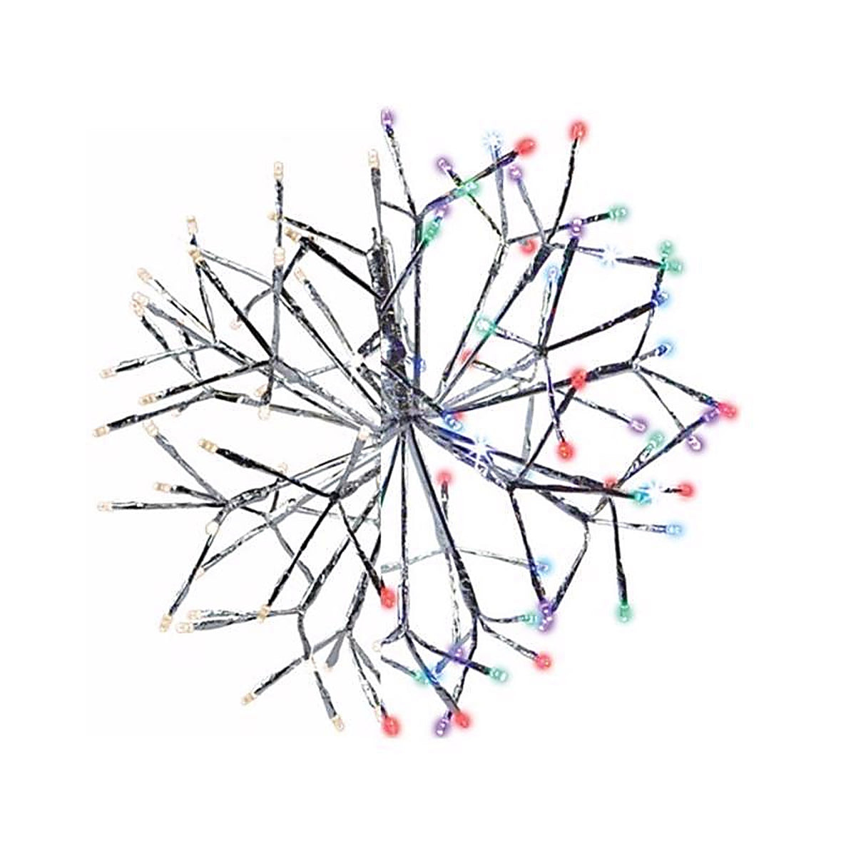 Celebrations - 23-10008A - LED Multi Shimmering Sphere 16 In. Hanging Decor