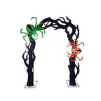 Celebrations - 14-02013A - Halloween 98 In. Eerie Tree Arch with 2 Spiders Halloween Decor