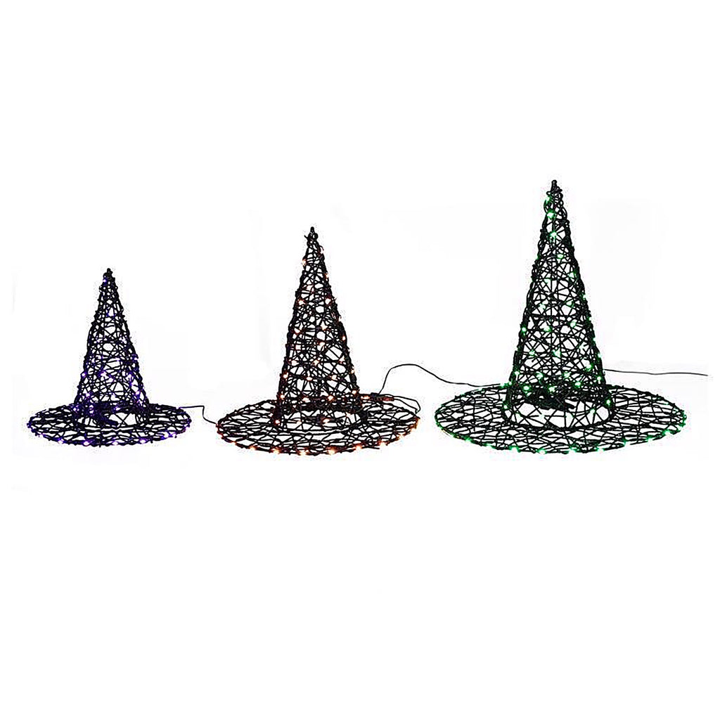 Celebrations - 14-02014A - Halloween LED Witch Hat Halloween Decor