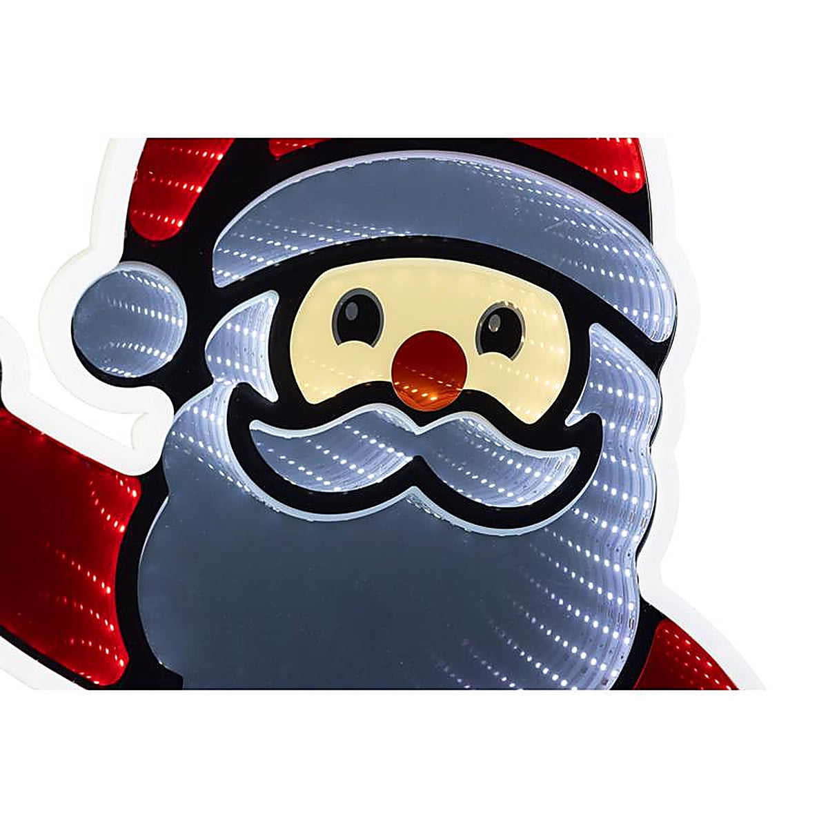 Celebrations - 22-09000A - LED Infinity Santa 30 In. Yard Decor