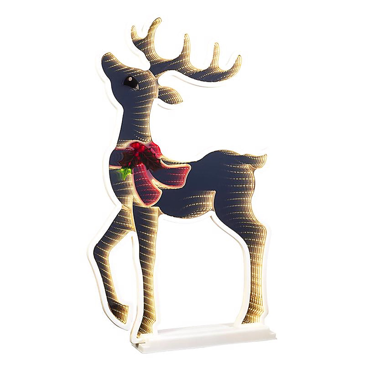 Celebrations - 22-09001A - LED Infinity Heads-Up Deer 30 In. Yard Decor