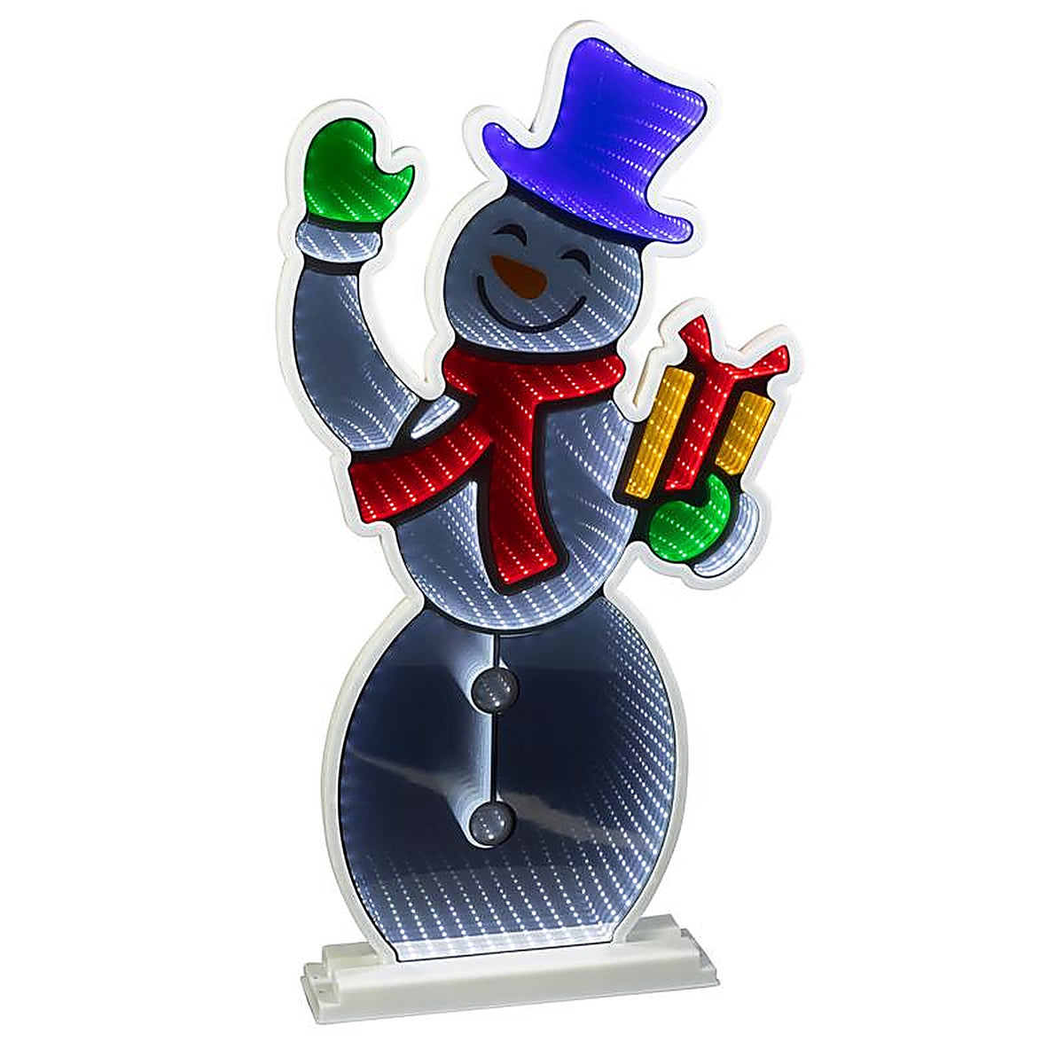 Celebrations - 22-09005A - LED Infinity Snowman 31 In. Yard Decor