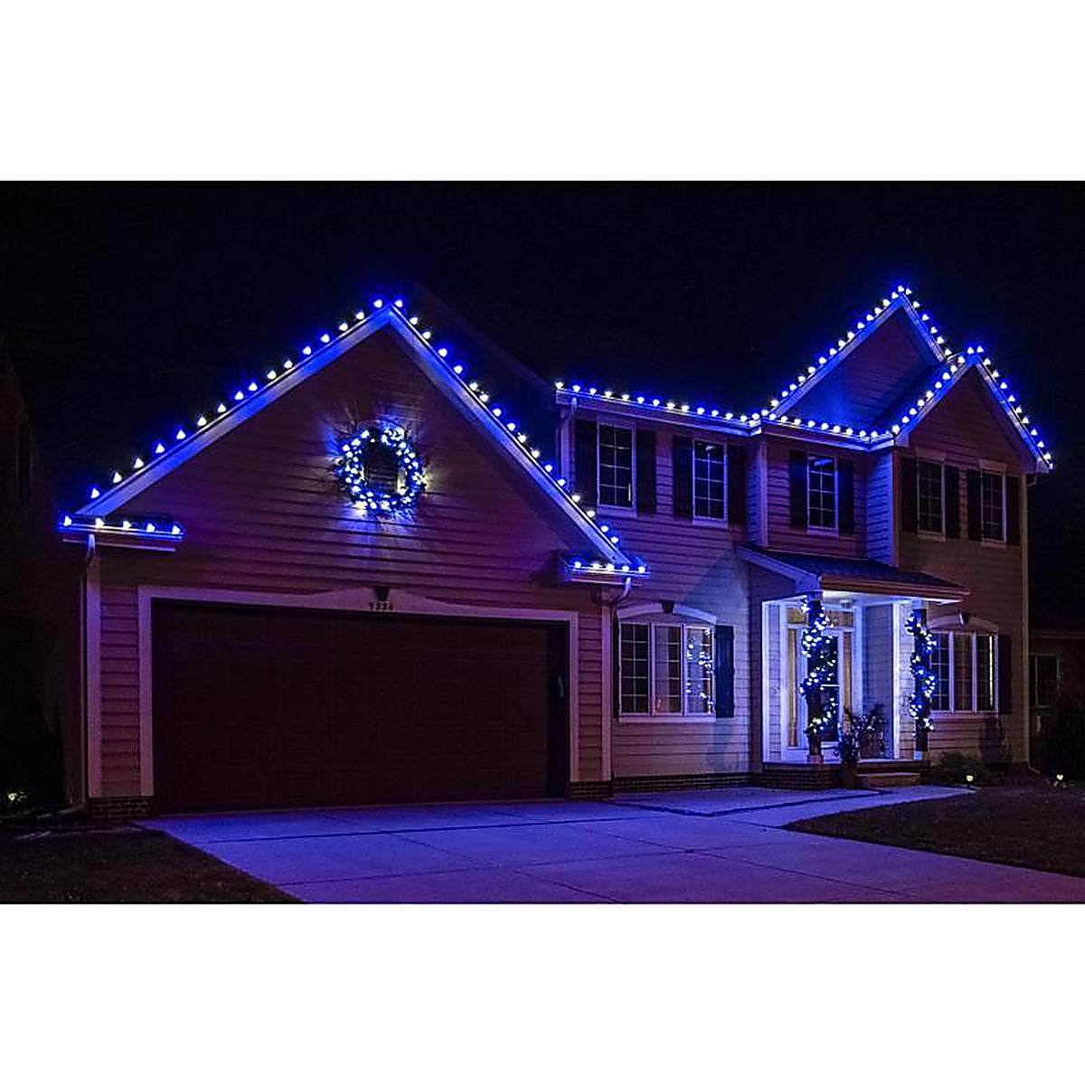 Holiday Bright Lights - 04-02011A - LED Ps C9 Blue 25 CT Christmas Light Bulbs