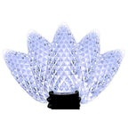 Holiday Bright Lights - 04-02012A - LED Ps C9 Cool White 25 CT Christmas Light Bulbs