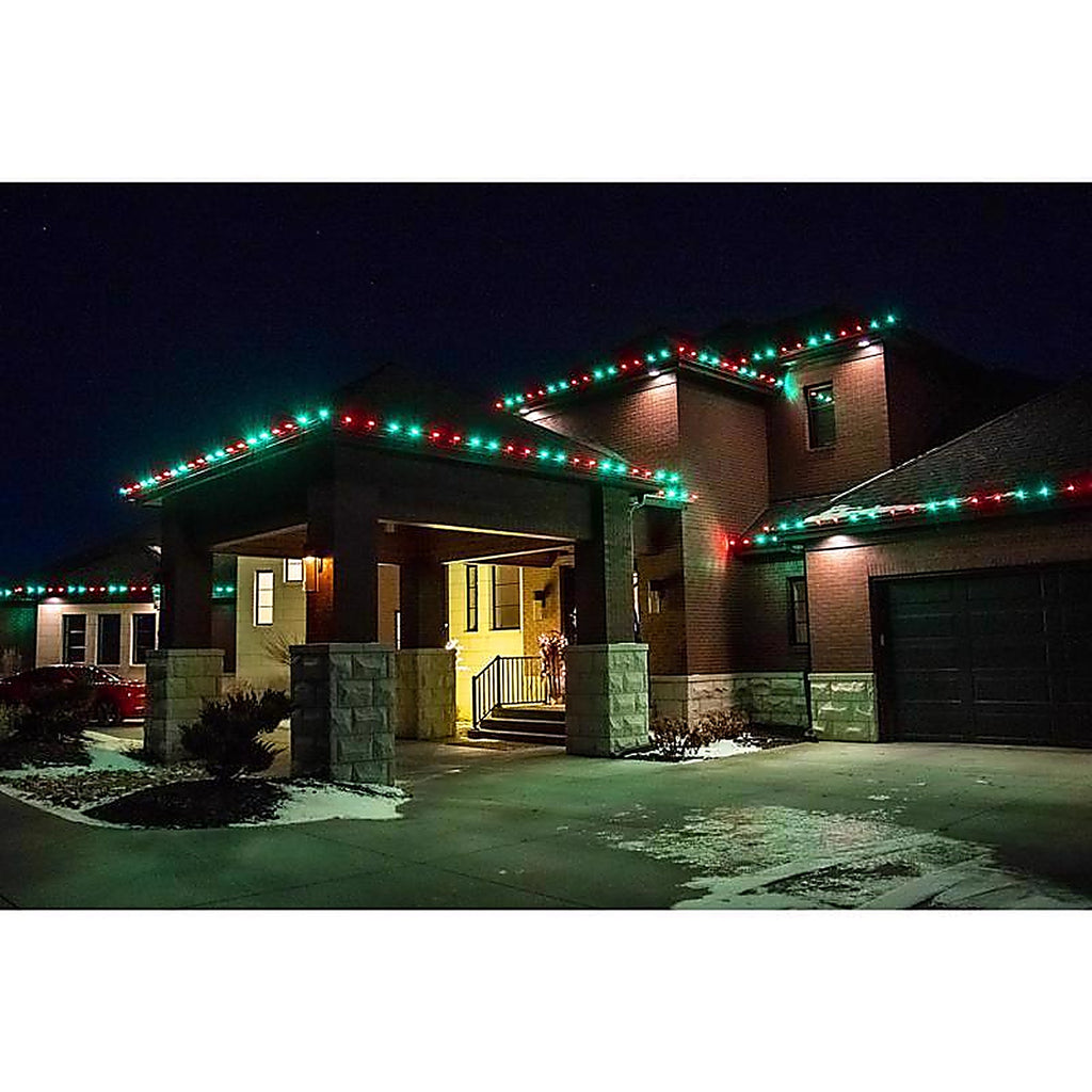 Holiday Bright Lights - 04-02013A - LED Ps C9 Green 25 CT Christmas Light Bulbs