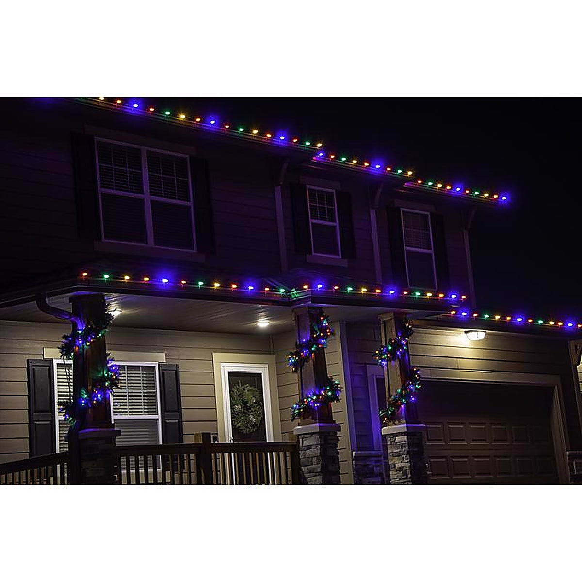 Holiday Bright Lights - 04-02014A - LED Ps C9 Multicolored 25 CT Christmas Light Bulbs