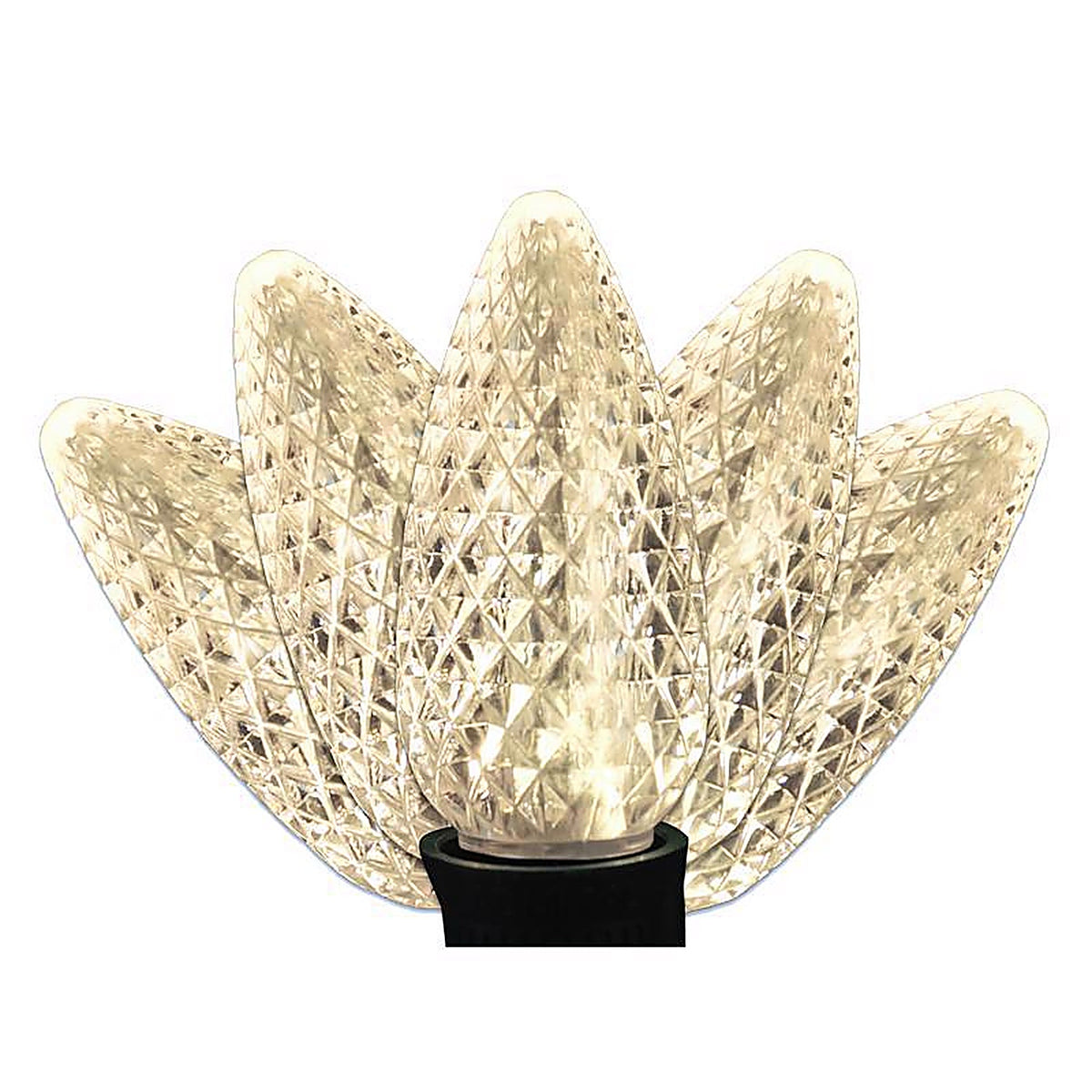 Holiday Bright Lights - 04-02020A - LED Ps C9 Warm White 25 CT Christmas Light Bulbs