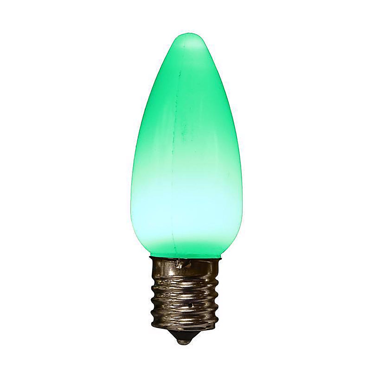 Holiday Bright Lights - 04-02023A - LED Ps C9 Green 25 CT Christmas Light Bulbs