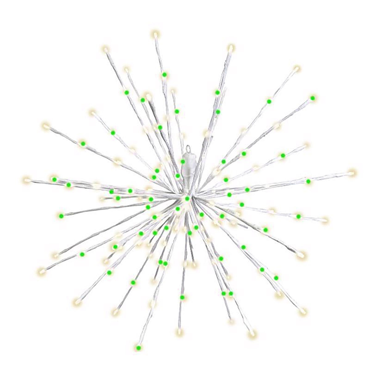 Celebrations - 23-04056A - LED Green/White Starlight Burst 16 In. Hanging Decor