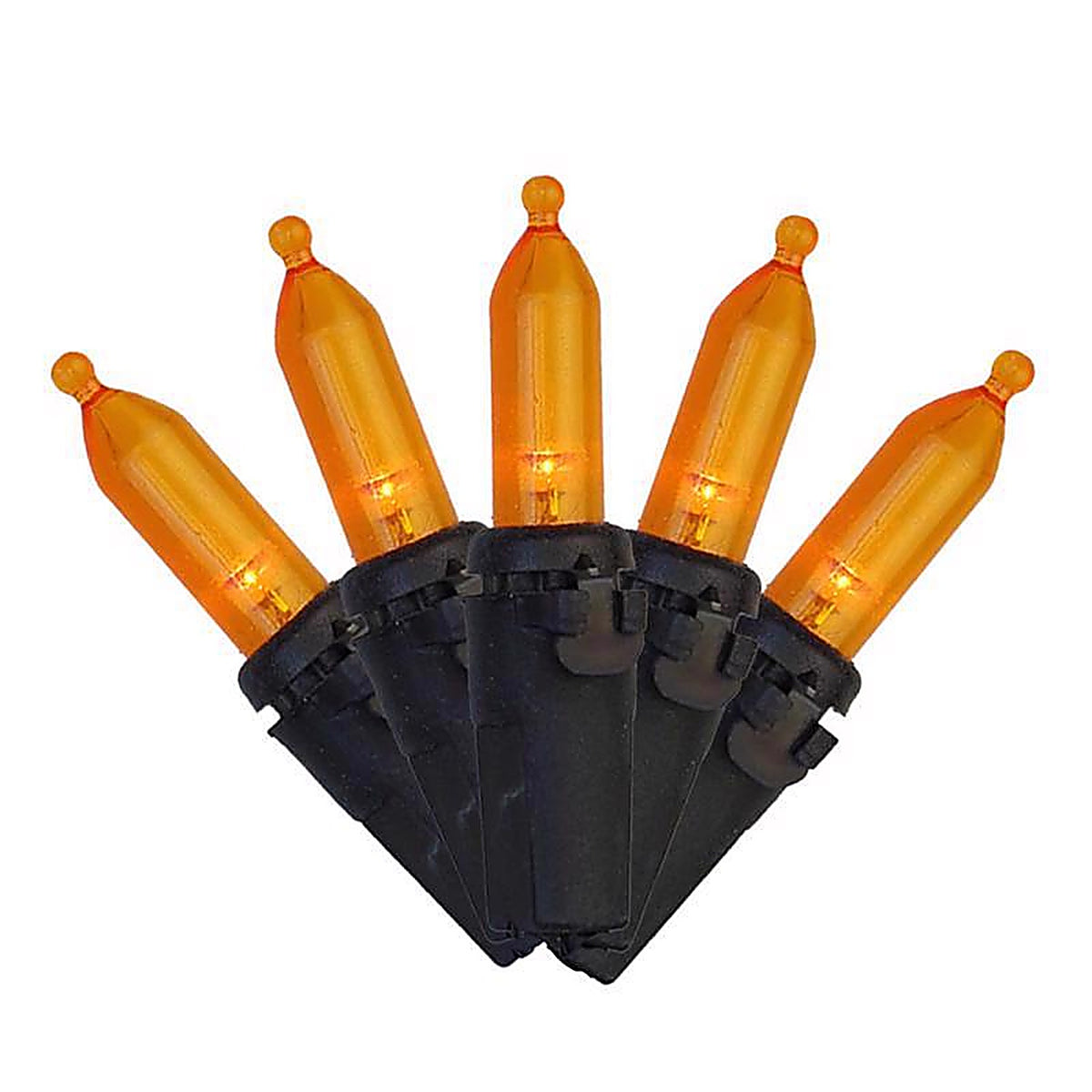 Celebrations - 11-14053A - Orange 100 CT LED String Lights