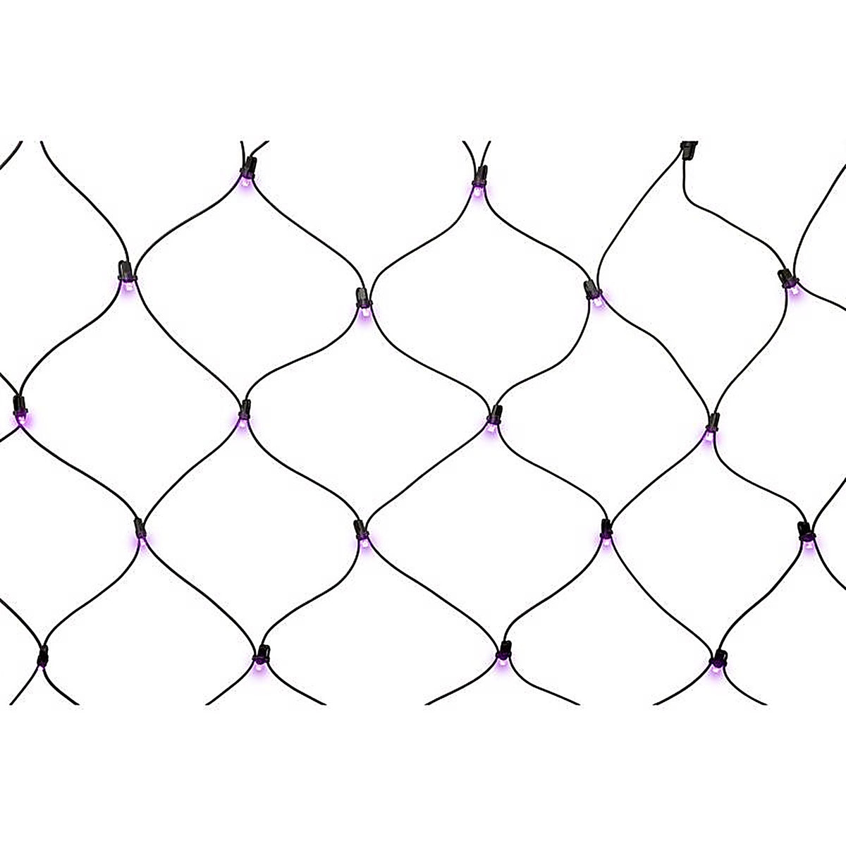 Celebrations - 11-11007A - Orange/Purple 100 CT LED Net Lights