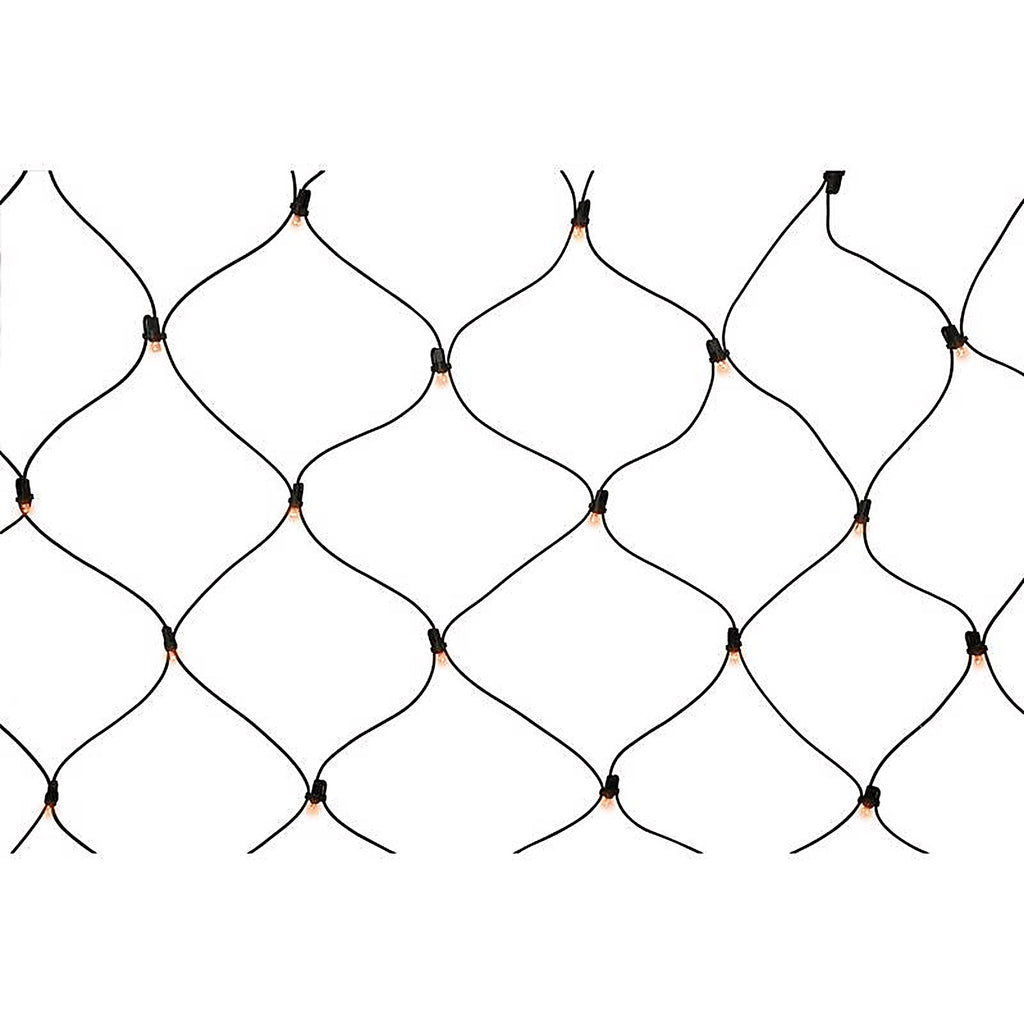 Celebrations - 11-11007A - Orange/Purple 100 CT LED Net Lights