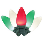 Celebrations - 11-06025A - Classic LED C9 Multicolored 25 CT String Christmas Lights 16 Ft.