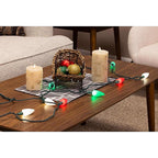 Celebrations - 11-06025A - Classic LED C9 Multicolored 25 CT String Christmas Lights 16 Ft.
