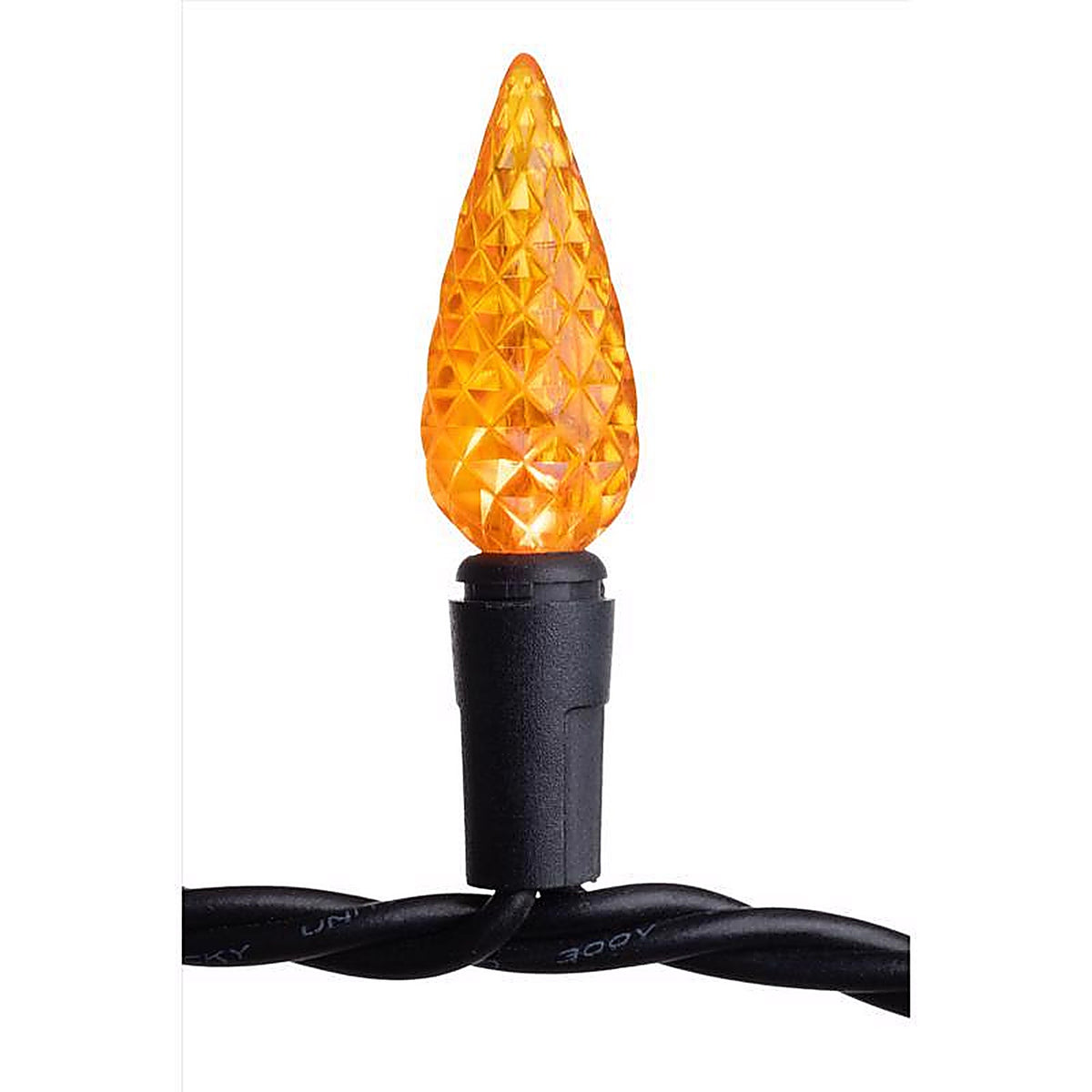 Celebrations - 11-04025A - Orange 100 CT LED Anti Flicker String Lights