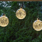 Celebrations - 23-14000A - LED Warm White Globe Ornament 6 In. Hanging Decor