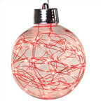 Celebrations - 23-14001A - LED Rgww Globe Ornament 6 In. Hanging Decor