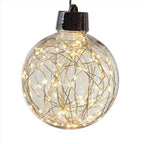 Celebrations - 23-14001A - LED Rgww Globe Ornament 6 In. Hanging Decor