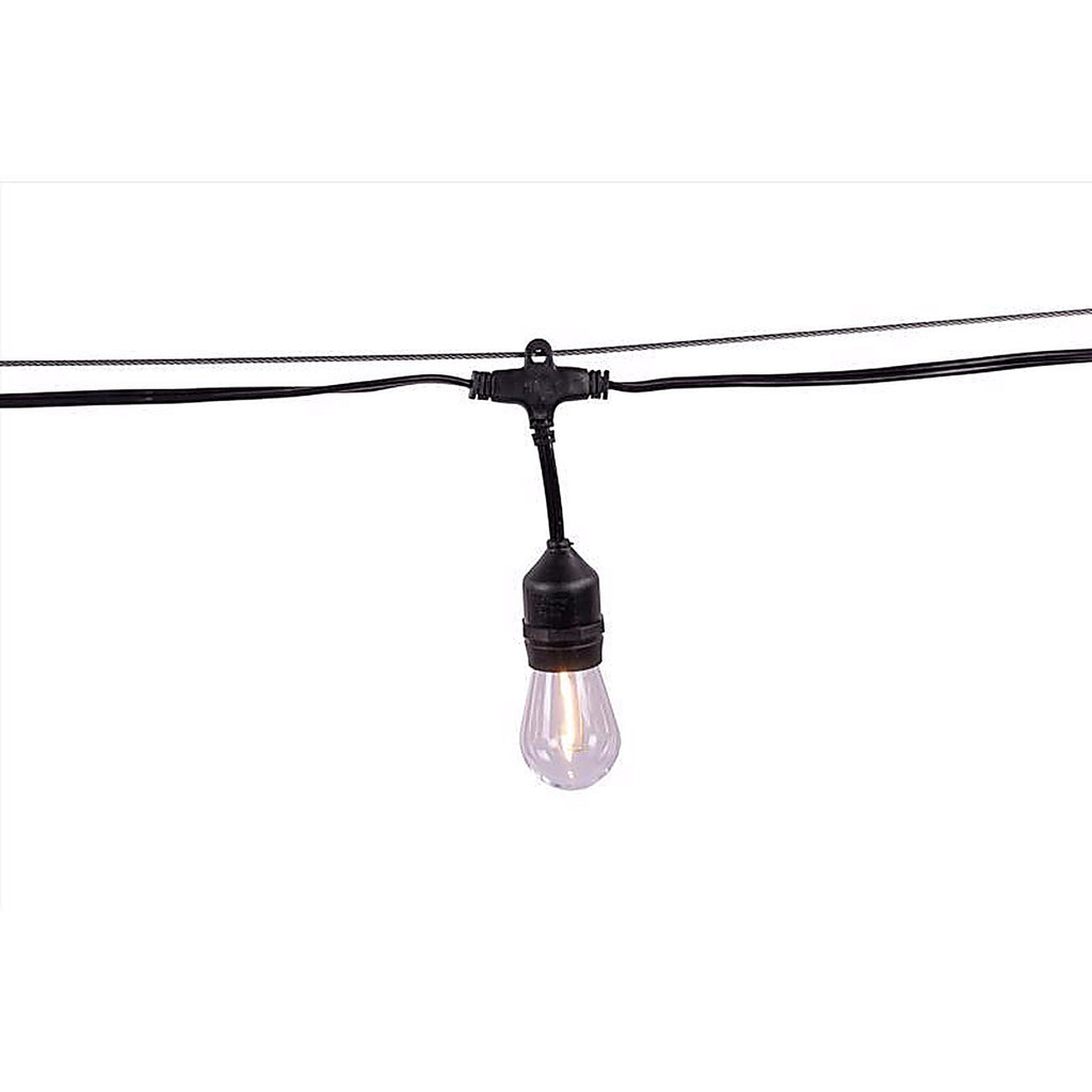 Belle Luci - 17-03022 - LED Patio Light Set Warm White 18 Ft. 10 Lights