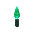 Celebrations - 04-07004A - LED C6 Green String Christmas Light Bulbs