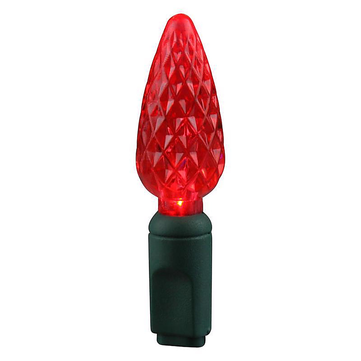 Celebrations - 04-07007A - LED Red String Christmas Light Bulbs