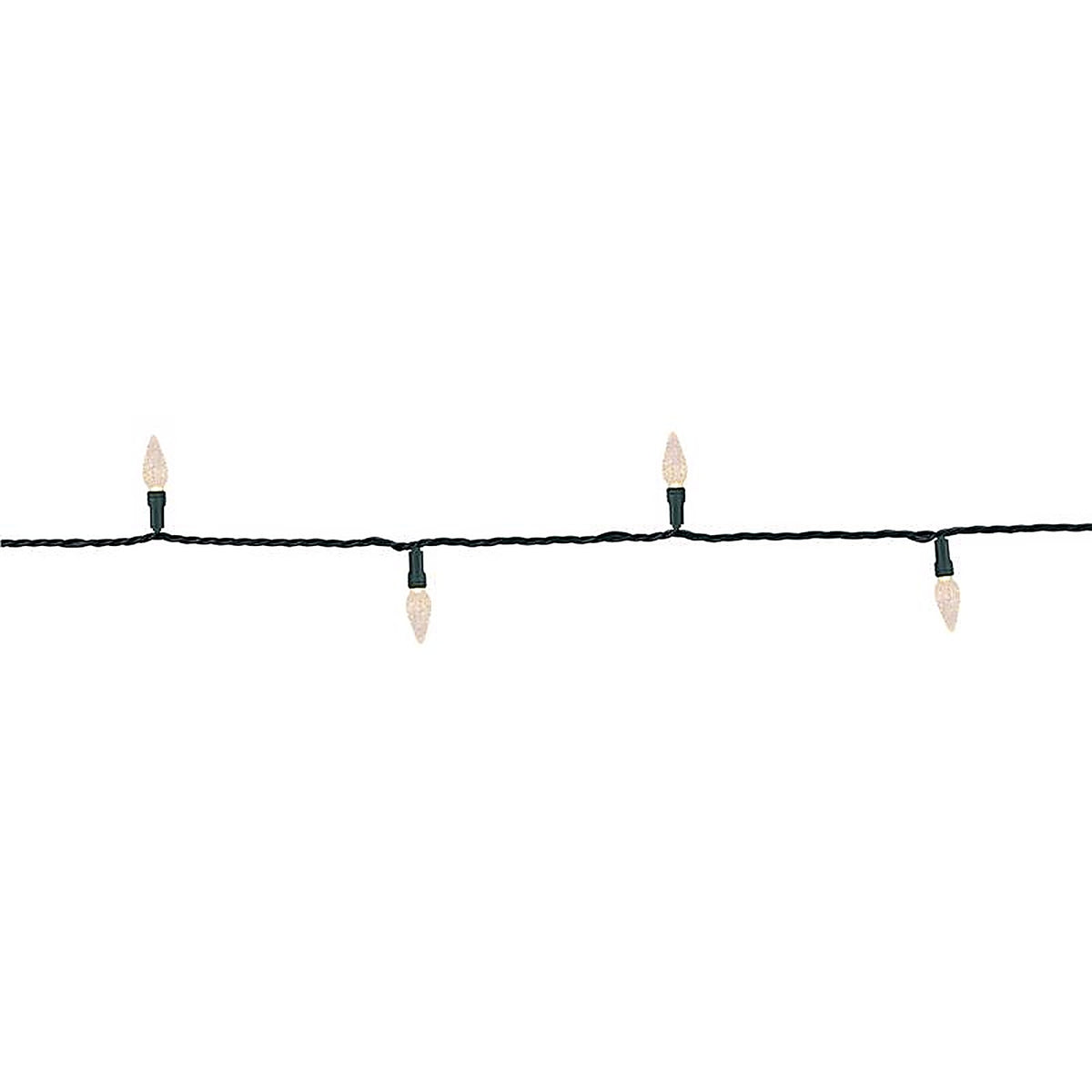 Celebrations - 11-04026A - Platinum LED C6 Warm White 50 CT String Christmas Lights