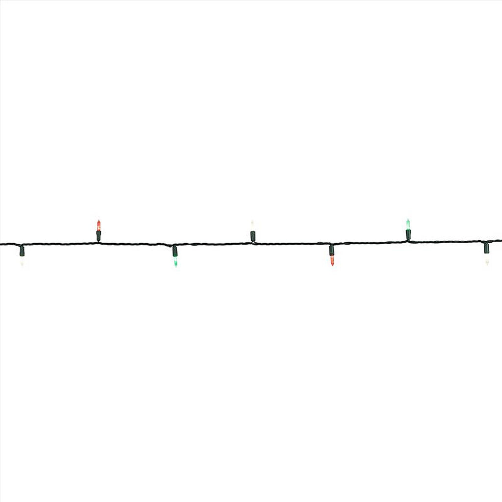 Celebrations - 11-09029A - Platinum LED T5 Red/Green/Pure White 50 CT String Christmas Lights