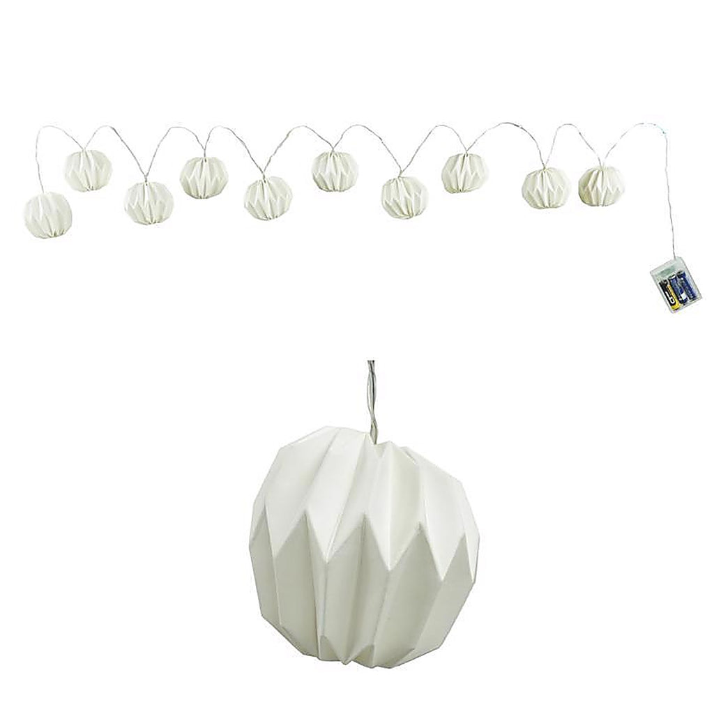 Alpine - COR316-10 - Warm White 10 CT LED Pumpkin String Lights