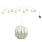 Alpine - COR316-10 - Warm White 10 CT LED Pumpkin String Lights