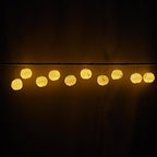 Alpine - COR316-10 - Warm White 10 CT LED Pumpkin String Lights