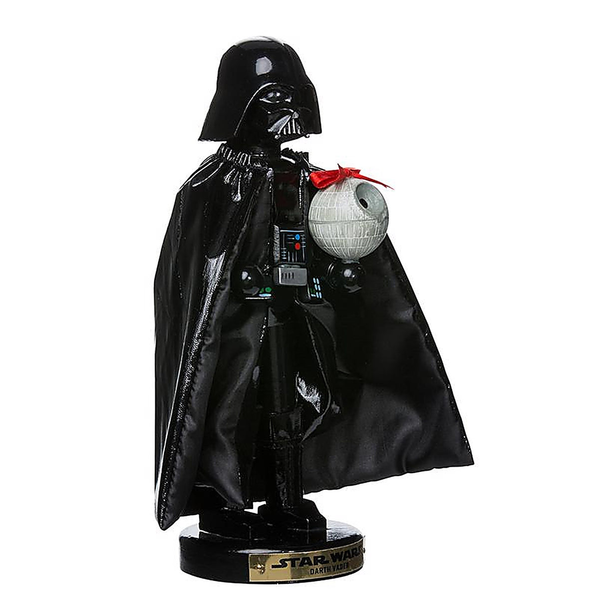Kurt S. Adler - SW6152L - Star Wars Black Darth Vader Holding Death Star Nutcracker 10 In.