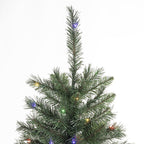 Celebrations - 24-06014A - 6-1/2 Ft. Full LED 200 CT Mixed Pine Color Changing Christmas Tree