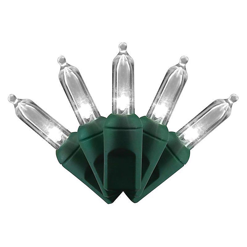 Celebrations - 04-08002A - LED T5 Pure White Replacement Christmas Light Bulbs