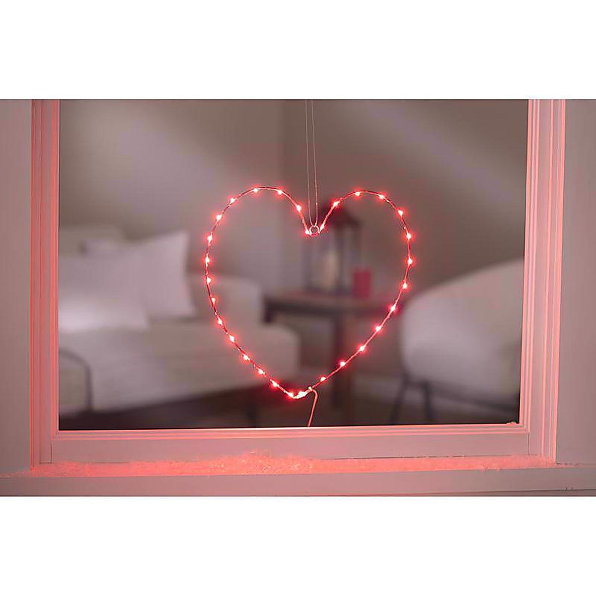 Celebrations - 14-03027A - Heart Silhouette Window Decor Metal 1 Pack